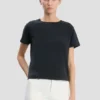 T-Shirt mit schmaler Passform in Marineblau