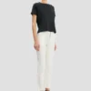 T-Shirt mit schmaler Passform in Marineblau