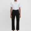 The Victoria Jeans in gewaschenem Schwarz
