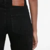 The Victoria Jeans in gewaschenem Schwarz