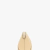The Victoria Mini-Reisetasche aus pfirsichfarbenem genarbtem Leder