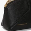 The Victoria Mini-Reisetasche aus schwarzem Leder The Victoria Mini-Reisetasche aus schwarzem Leder