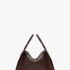 The Victoria Plié Bag aus burgunderrotem Leder