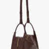 The Victoria Plié Bag aus burgunderrotem Leder