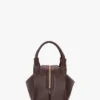 The Victoria Plié Bag aus burgunderrotem Leder
