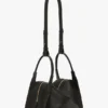 The Victoria Plié Tasche aus schwarzem Leder