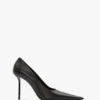 The Victoria Stiletto-Pumps 100 aus schwarzem Leder The Victoria Stiletto-Pumps 100 aus schwarzem Leder