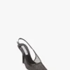 The Victoria Stiletto Slingback 100 aus schwarzem Mesh The Victoria Stiletto Slingback 100 aus schwarzem Mesh