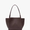 The Victoria Tote Bag aus burgunderrotem Leder
