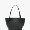 The Victoria Tote Bag aus schwarzem Leder
