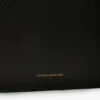 The Victoria Reisetasche aus schwarzem Leder