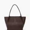 The Victoria Tote Bag Large aus burgunderrotem Leder