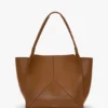 The Victoria Tote Bag Large aus hellbraunem Leder