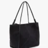 The Victoria Tote Large aus marineblauem Wildleder