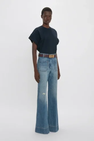 Tilly T-Shirt in Marineblau