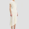 Twist-Schulterkleid in Elfenbein Twist-Schulterkleid in Elfenbein