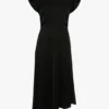 Twist Shoulder Dress in Schwarz Twist Shoulder Dress in Schwarz
