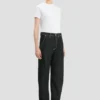 Twisted Slouch Jeans in gewaschenem Schwarz Twisted Slouch Jeans in gewaschenem Schwarz