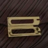 Weiche Dorian-Tasche aus burgunderrotem, plissiertem Leder Weiche Dorian-Tasche aus burgunderrotem, plissiertem Leder